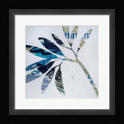 Framed Tropical Landscape III Print