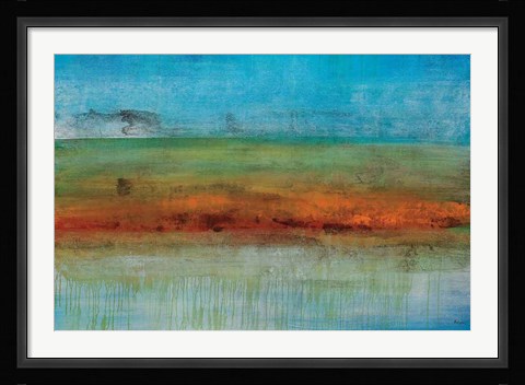 Framed Brisbane Print