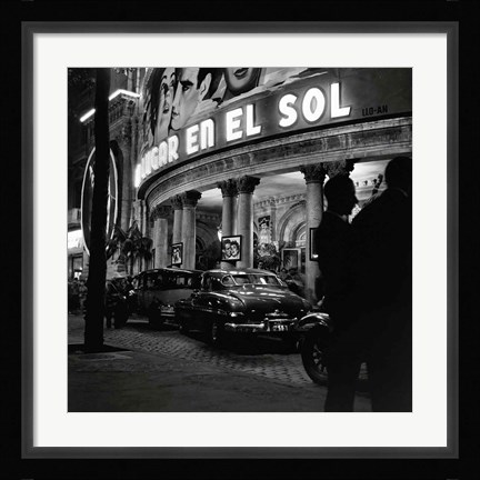 Framed Sesin Nocturna Print