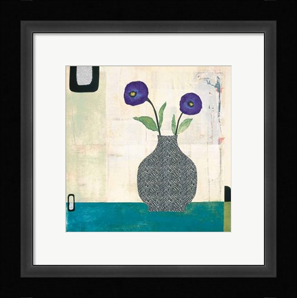 Framed Shades of Amethyst Print