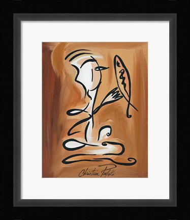 Framed Catch of the Day Print