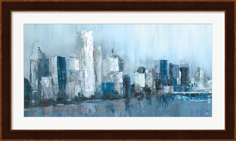 Framed Citylines Print