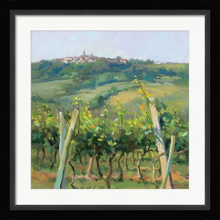 Framed Flauvigny View Print