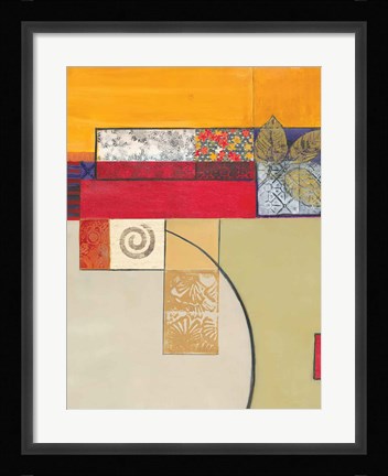 Framed Golden Day II Print