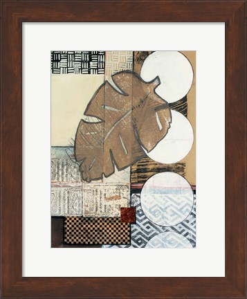 Framed Global Patterns II Print