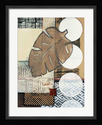 Framed Global Patterns II Print