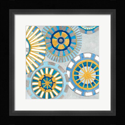 Framed Circle Delight IV Print