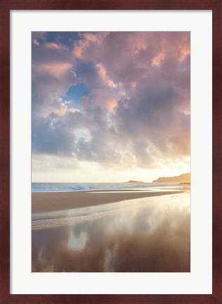Framed Secret Beach Sunrise II Print