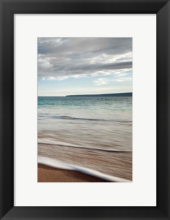 Framed Calm Waters III Print