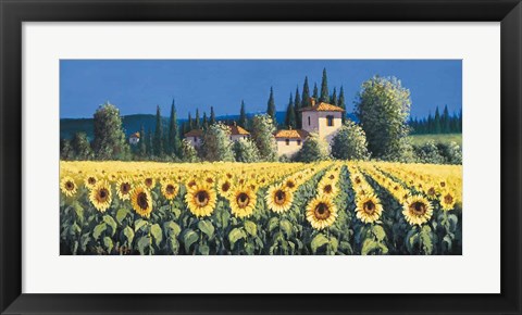 Framed Summer Blooms Print