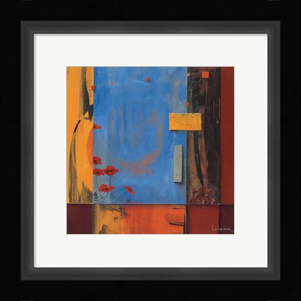 Framed Poppy Dance Print