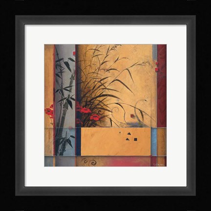 Framed Bamboo Division Print