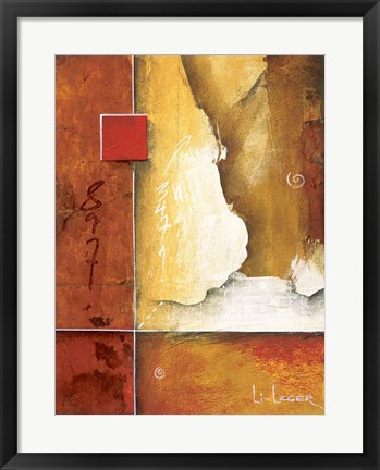 Framed Pompeii Patterns Print