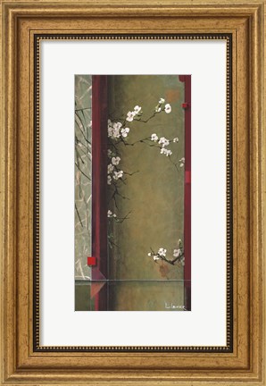 Framed Blossom Tapestry I Print