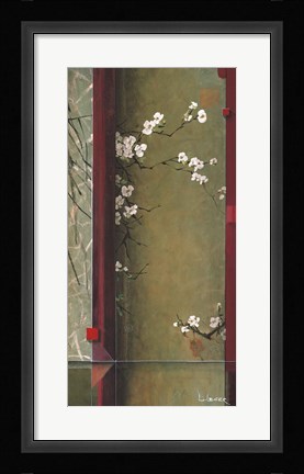 Framed Blossom Tapestry I Print