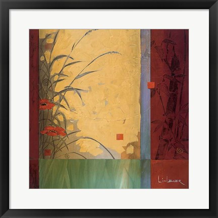 Framed Dancing in the Wind Print