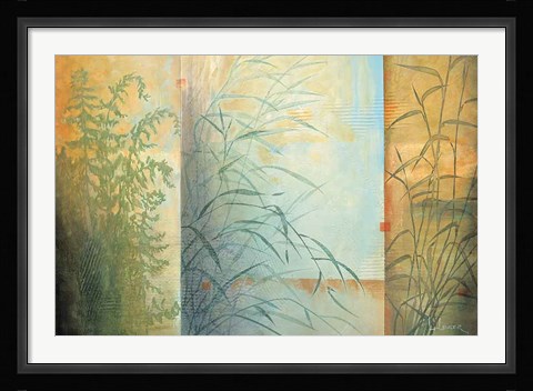 Framed Ferns &amp; Grasses Print