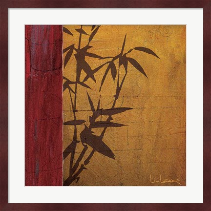 Framed Modern Bamboo I Print