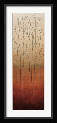 Framed Branch Rouge II Print