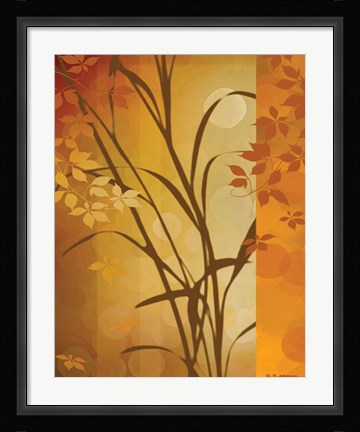 Framed Autumn Sunset I Print