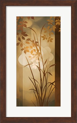 Framed Golden Heights I Print