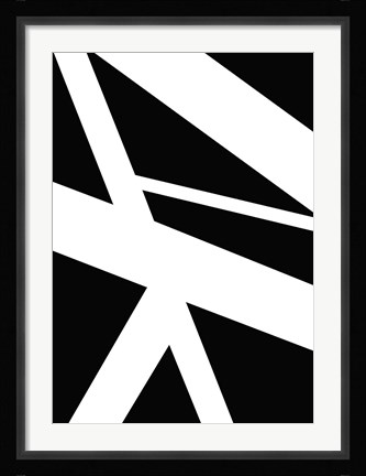 Framed Lines II Print