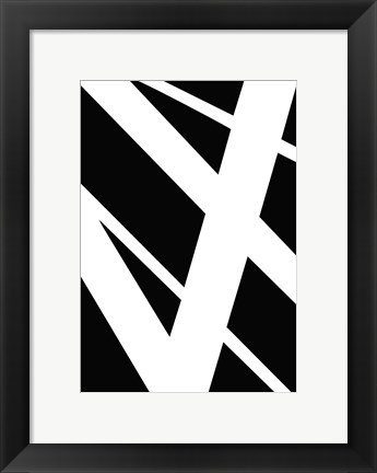 Framed Lines VI Print