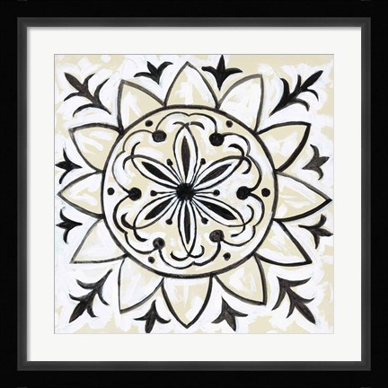 Framed Imaginary Sunflower Print