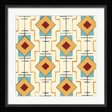 Framed Triangle Tango Print