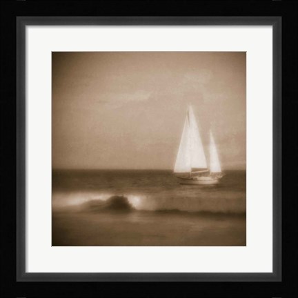 Framed Fair Winds I Print