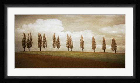 Framed Before the Valley Print