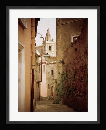 Framed Forza D'Argo Alleyway I Print