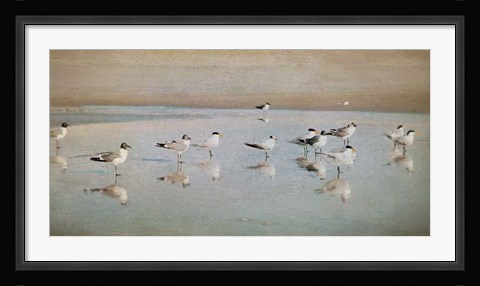 Framed Coastal Reflections Print
