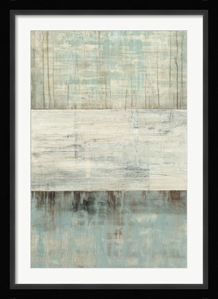 Framed Of Fog And Snow Print