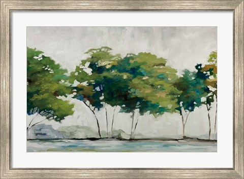 Framed Late Summer Trees Print