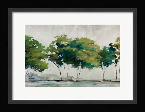 Framed Late Summer Trees Print
