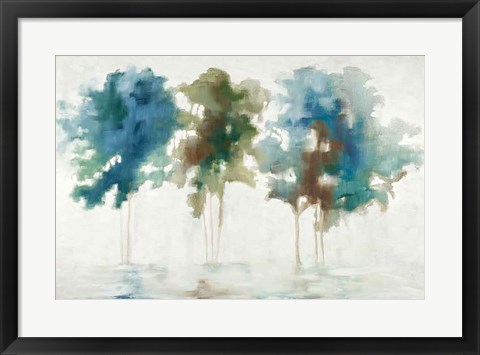 Framed Tree Trio Print