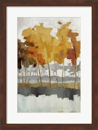 Framed Wetlands III Print