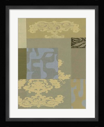 Framed Green Lantern I Print