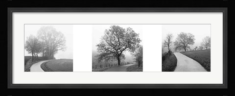 Framed Foggy Afternoon Print