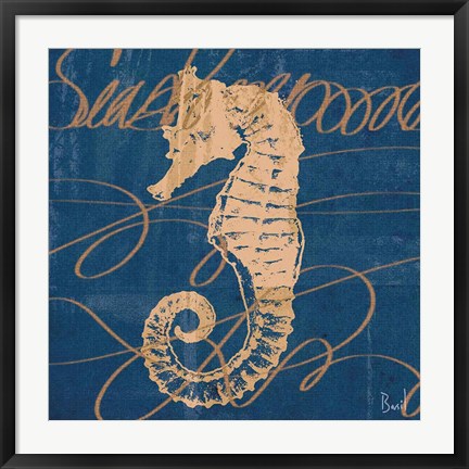 Framed By the Seashore II Print