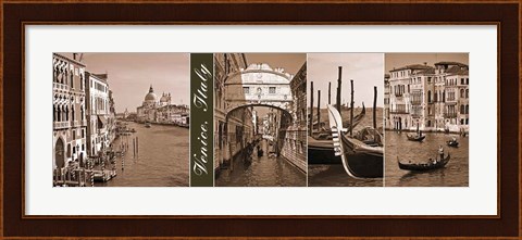 Framed Glimpse of Venice Print