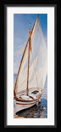 Framed White Shadow Print