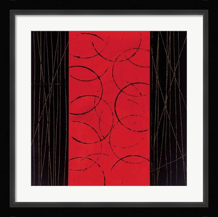 Framed Metro Chic II Print