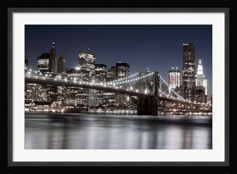 Framed Manhattan Reflections Print