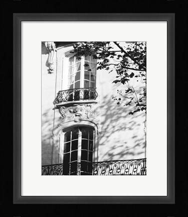 Framed Autumn Shadows I Print