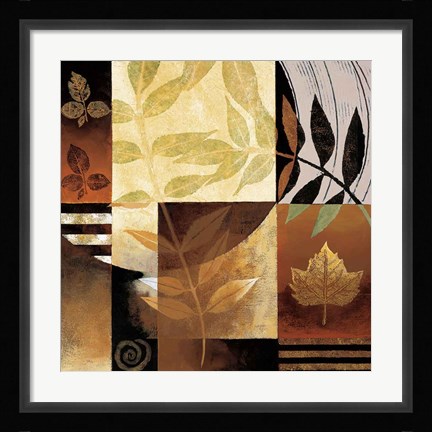 Framed Nature's Elements II Print