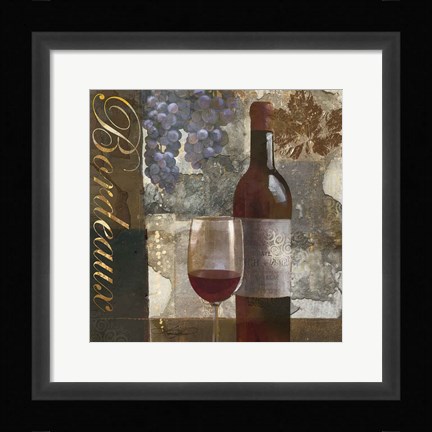 Framed Bordeaux Print