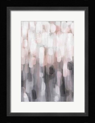 Framed Blushing II Print