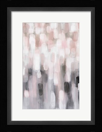 Framed Blushing III Print